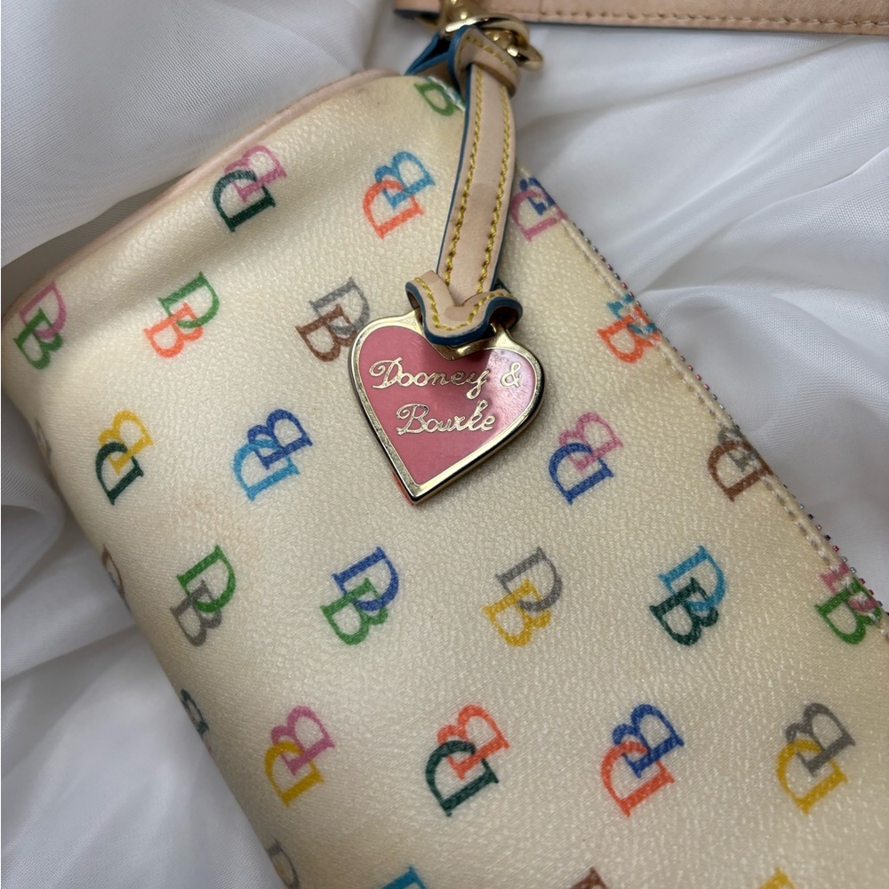Dooney & Bourke Y2K vintage multicolor shoulder bag